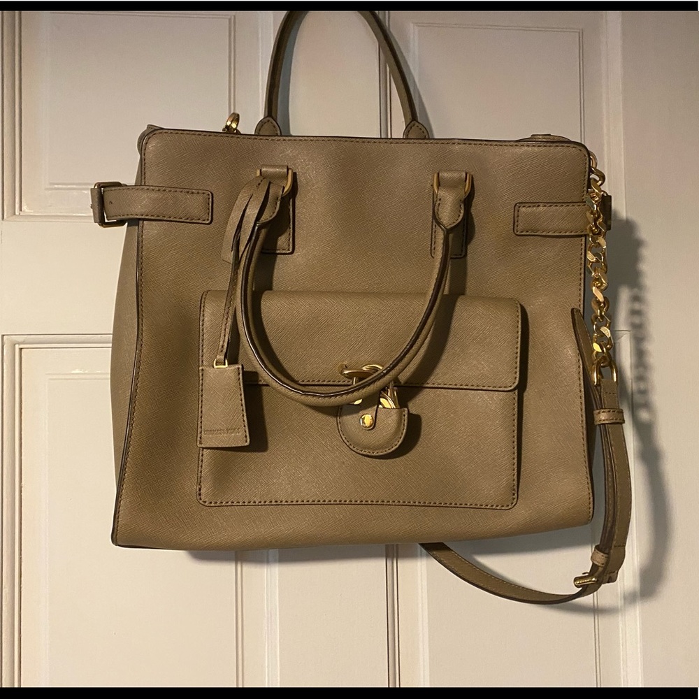 Gray Medium Micheal Kors Purse